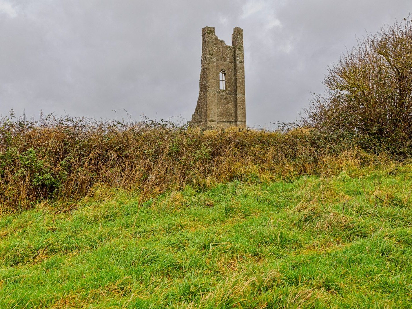 The Yellow Steeple of St Mary's Abbey, Trim, the tallest medieval building in Ireland